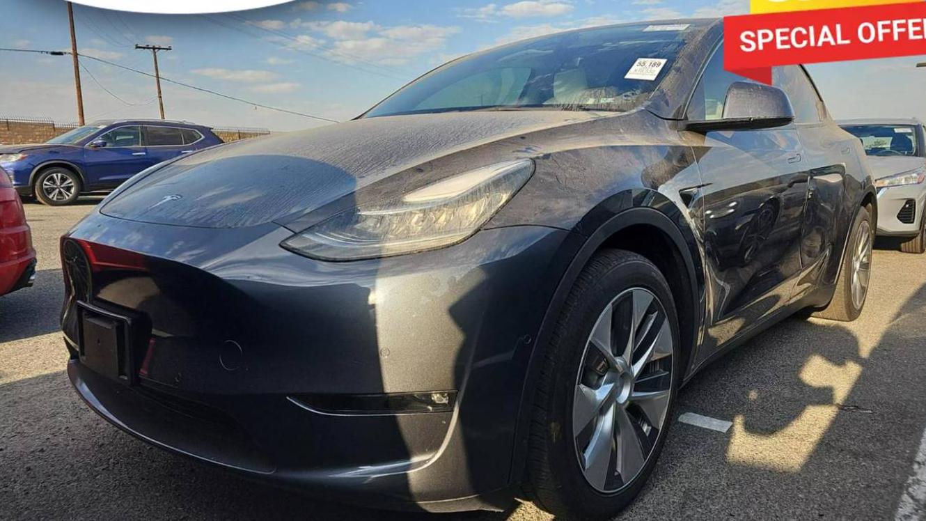 TESLA MODEL Y 2021 5YJYGAEE2MF252798 image